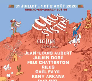 Festival L'Ecaussystème 2026 affiche