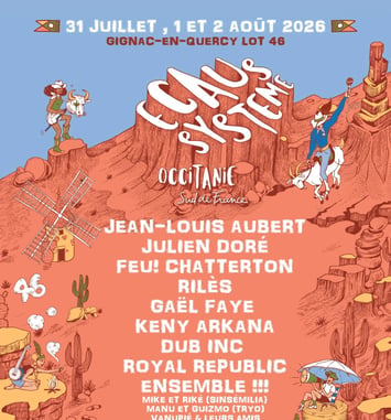 Festival L'Ecaussystème 2026 affiche