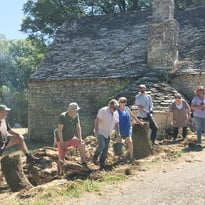 Atelier d'initiation à la construction d'un muret en pierre sèche