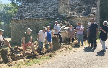 Atelier d'initiation à la construction d'un muret en pierre sèche