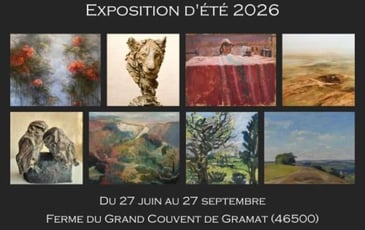 Exposition d'été 2026 au grand couvent de Gramat