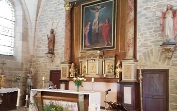 Visite libre de l'église Sainte-Hilaire de Bio