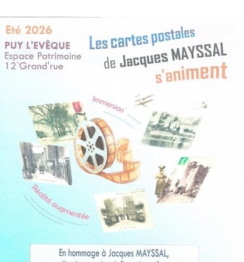 Exposition-projection : "Puy-l'Évêque au début du XXe siècle"