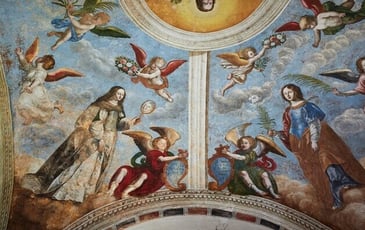 Les décors peints de l'ancienne chapelle des Jésuites