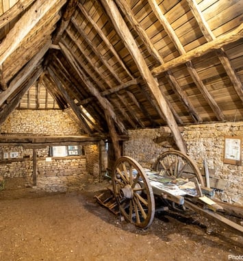 Visite libre d'une grange-étable restaurée du XVe siècle