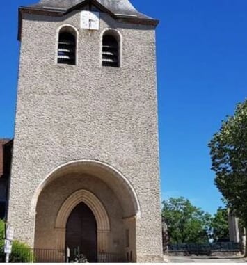 Visite de l'église Saint Jean-Baptiste à Lanzac