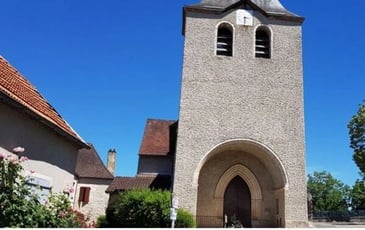 Visite de l'église Saint Jean-Baptiste à Lanzac