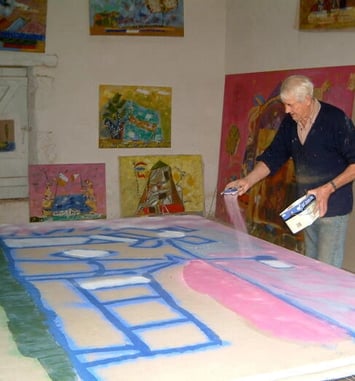 Reconstitution d'ateliers d'artistes