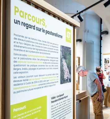 Visite guidée, échanges et dégustation
