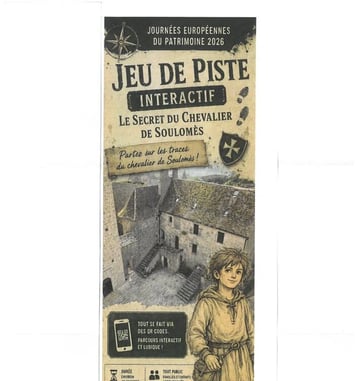 Partez sur les traces du Chevalier de Soulomès ! Jeu de piste interactif