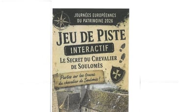 Partez sur les traces du Chevalier de Soulomès ! Jeu de piste interactif
