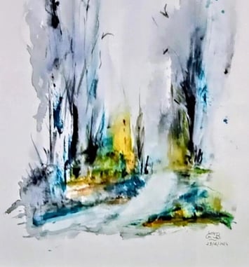 Exposition de peinture au couvent de Vaylats