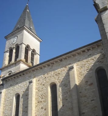 L'église Notre-Dame de Camy et ses peintures originales / présentation du projet "Un souffle sur Camy" de Claire Tabouret