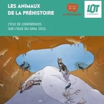 Conférence archéologique – Les herbivores de la dernière glaciation : apport des découvertes dans l'igue du Gral et en Quercy