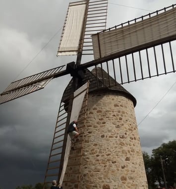 Visite commentée du moulin à vent de Seyrignac