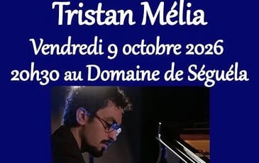 Concert de jazz : Tristan Mélia au Domaine de Séguéla