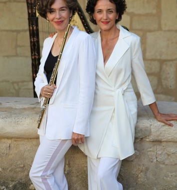 Festival Les Musicales du Causse - Juliette Hurel (flûte traversière) et Isabelle Moretti (harpe)
