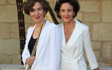 Festival Les Musicales du Causse - Juliette Hurel (flûte traversière) et Isabelle Moretti (harpe)