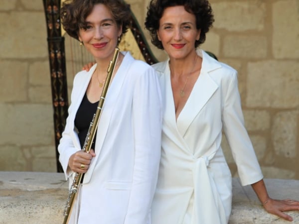 Festival Les Musicales du Causse - Juliette Hurel (flûte traversière) et Isabelle Moretti (harpe)
