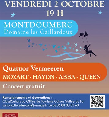 Les Cordes en Folies - Concert Quatuor Vermeeren