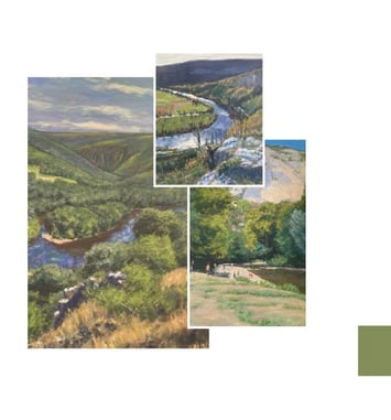 Exposition à Figeac : Esprit du Lot de John et Hilary Hoyland