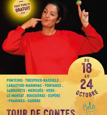 Tour de contes à Cabrerets