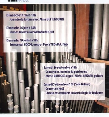Concert de Noël des Amis des Orgues à Figeac