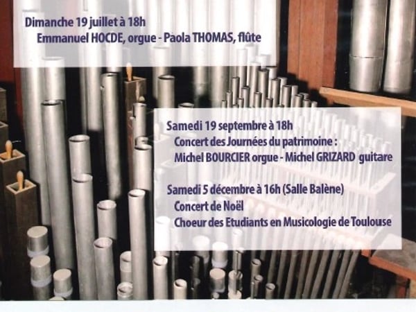 Concert de Noël des Amis des Orgues à Figeac