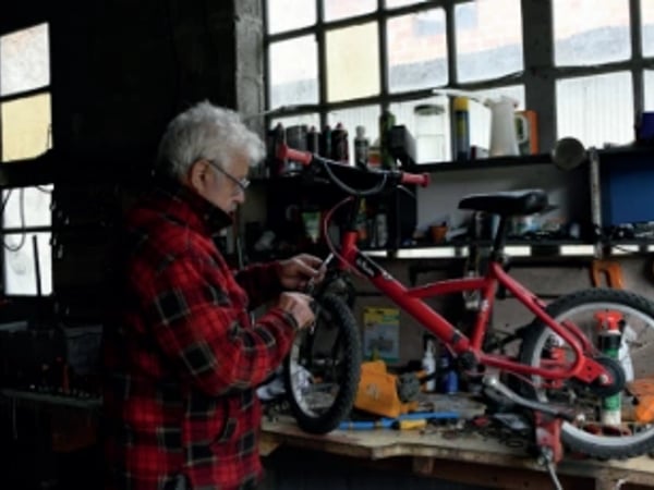 Festival Résurgence X : Gilles, les vélos et les migrants