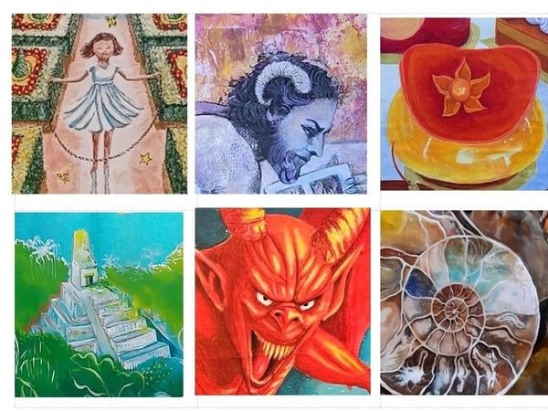Exposition "L'Art et la Bannière" à Goujounac
