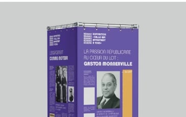 Festival Résurgence X : exposition itinérante et pédagogique " Sur les pas de Gaston Monnerville "