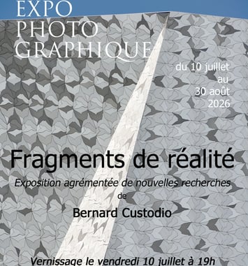 Exposition "Fragments de réalité" à la librairie Livres Books & Cie