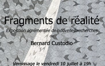 Exposition "Fragments de réalité" à la librairie Livres Books & Cie