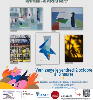 Exposition de peintures et photographies
