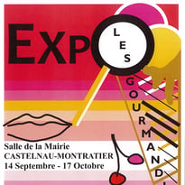 Exposition à la salle de la mairie: "Les gourmandises"