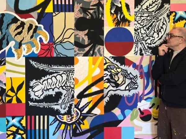 Exposition "Le chant des étoiles. Dialogue entre Jean Lurçat et Speedy Graphito"