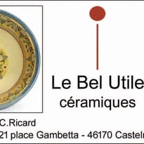 Exposition de céramiques à la galerie Le Bel Utile