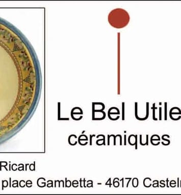 Exposition de céramiques à la galerie Le Bel Utile