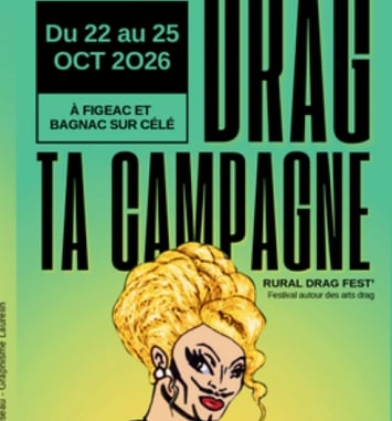 Festival Drag ta campagne à Figeac