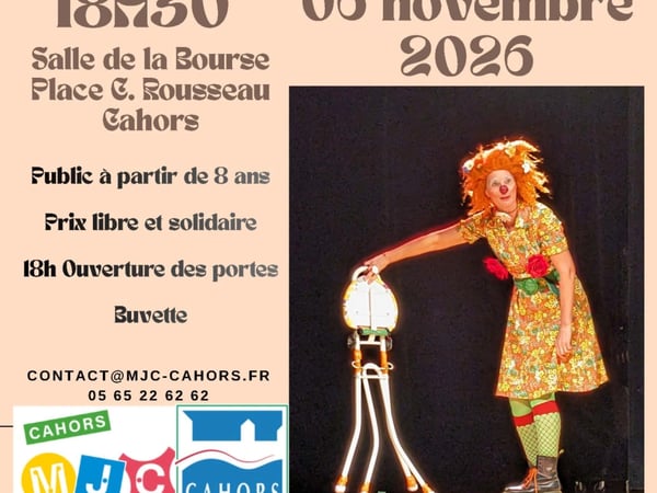 Spectacle clown-théâtre "Faut que j'emballe!"