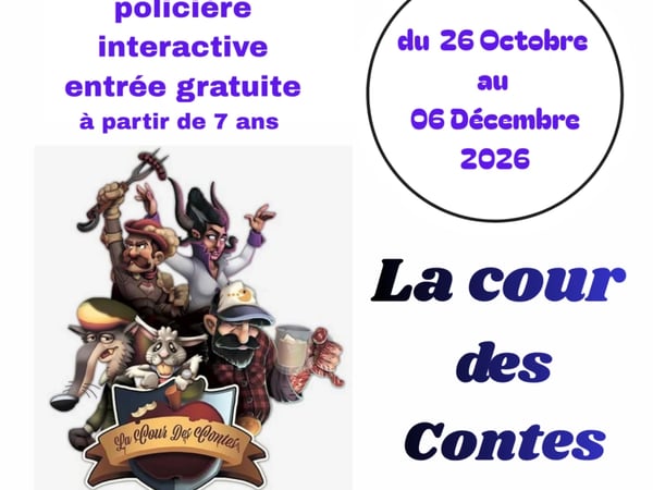 Exposition : "La cour des contes" à la Bibliothèque de Duravel