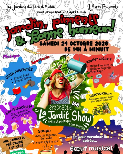 Jardin, Piments & Bonne Humeur !