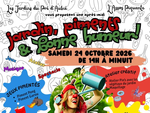 Jardin, Piments & Bonne Humeur !