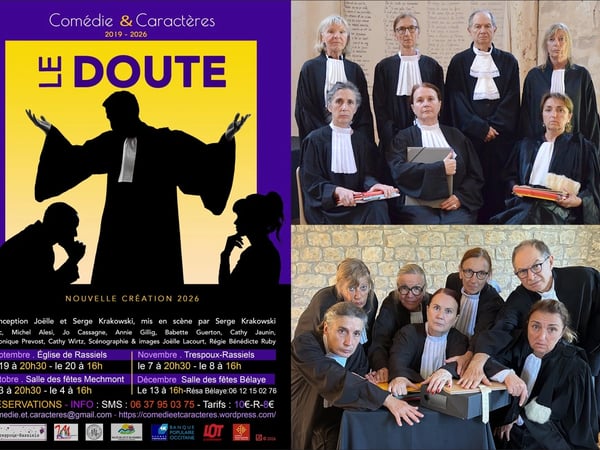 Spectacle de théâtre contemporain « Le Doute »