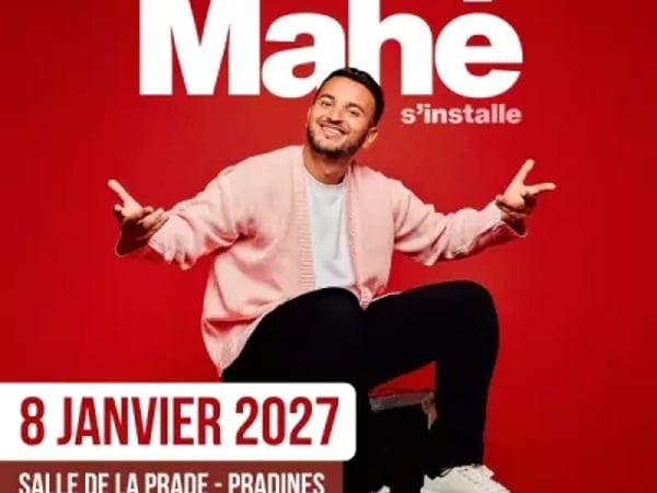 Spectacle humour : Mahé s'installe à La Prade