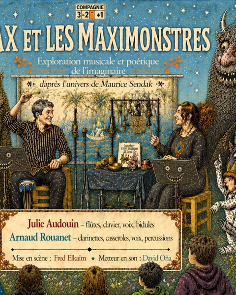Spectacle : Max et les maximonstres