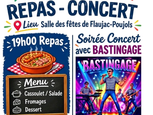 Repas-concert avec Bastingage