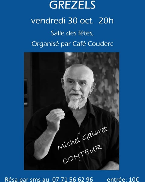 Soirée contes avec Michel Galaret