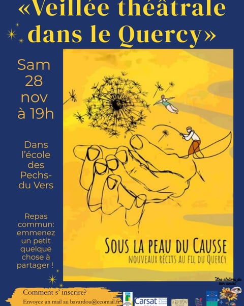 Veillée théâtrale dans le Quercy