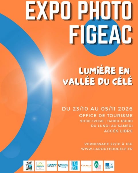 Expo photo à Figeac : La vallée du Célé